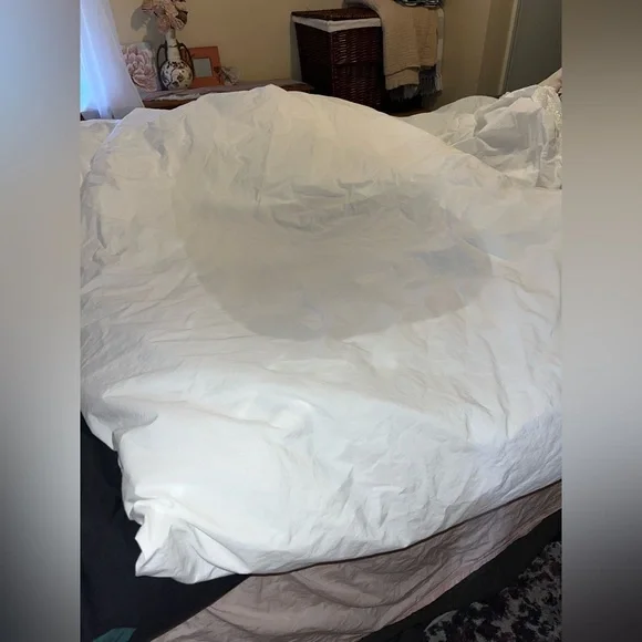 Simply Shabby Chic~White Lace Sheet Set~cotton~twin~4 pieces - Picture 8 of 16